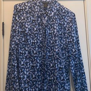 Silk patterned blouse-Grace Dane Lewis